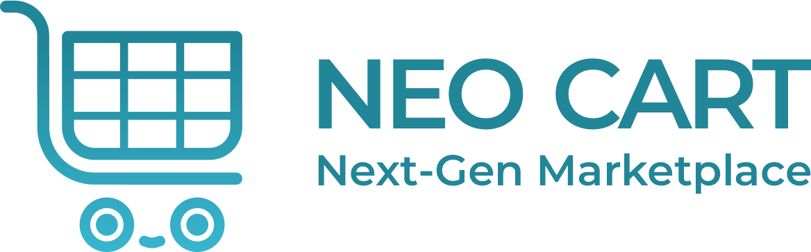 a blue and black text on a black background